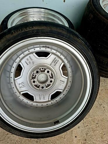 təkər 16 c: Mercedes üçün AMG/PERFORMANCE üslublu disk və şin komplekti — 6