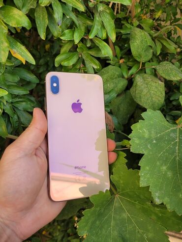 iphone 6 ekrani: IPhone Xs Max, 64 GB, Qızılı, Face ID