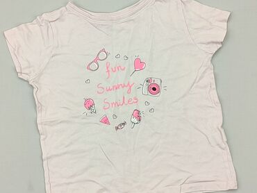 koszulki z baskinką: Koszulka, Fox&Bunny, 4-5 lat, 104-110 cm, stan - Dobry