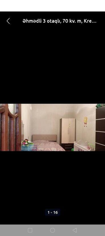 Köhnə tikili: Bakı, Əhmədli, 3 otaqlı, Köhnə tikili, m. Əhmədli, 100 kv. m — 8