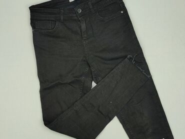 jeansy stradivarius czarne: Zara, Jeans for women, size M