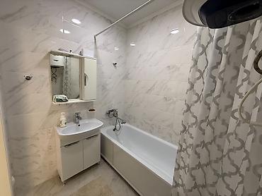 Продажа квартир: 1 комната, 44 м², Асанбай мкр Элитка, 9 этаж, Евроремонт — 5
