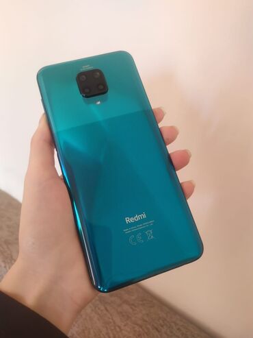 телефон 15000: Redmi, Redmi Note 9 Pro, Б/у, 128 ГБ, цвет - Голубой, 2 SIM