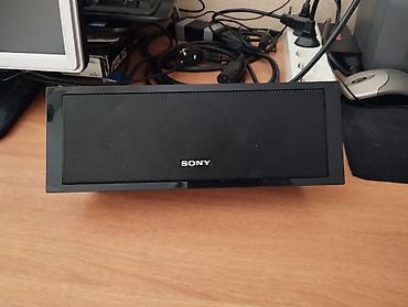 Dinamiklər və kolonkalar: İşlənmiş Sony Kolonka, Növ - Ev kinoteatrı üçün, rəng - Qara — 1