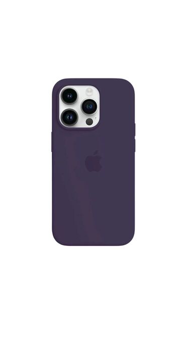 xiaomi note 14 pro qiymeti: Iphone 14 Pro Max üçün Deep Purple Silikon Kabro