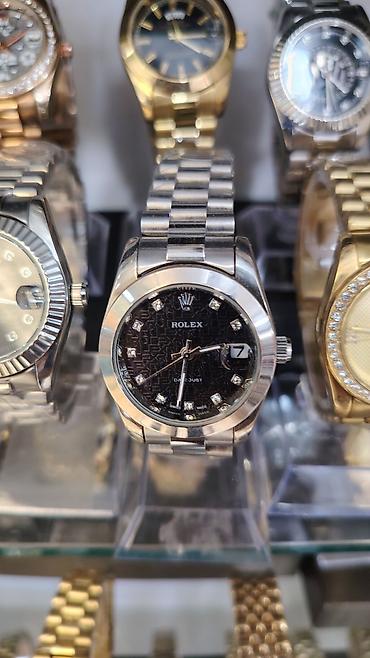 Aksesuarlar: Məhsul: Kvars mexanizmli dəbli saatlar (klassik “Datejust” üslubunda) — 6