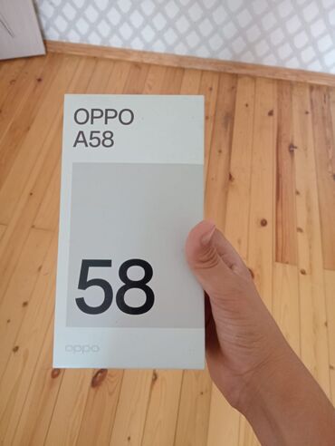 hava telefonu: Oppo A58 4G, 128 ГБ, цвет - Черный