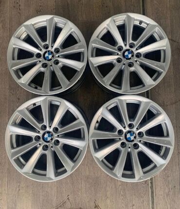 хромированные диски: Литые Диски R 17 BMW, Комплект, отверстий - 5, Б/у