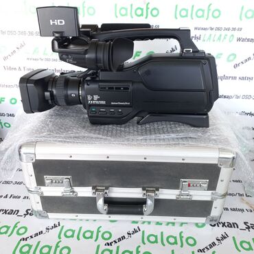 videokamera stativ: SONY HD2000/64gb yaddaşla. Kamera xaricdən gəlmədi Təzədir. Bir böyük