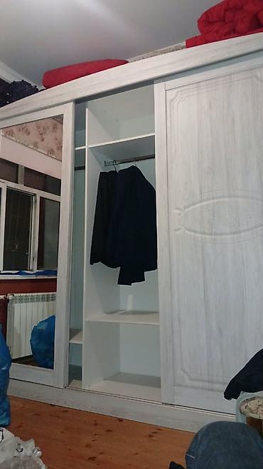 2ci el carpayi: İşlənmiş, 3 qapılı, Güzgülü, Bej, Taxta, Kupe, Düz dolab — 3