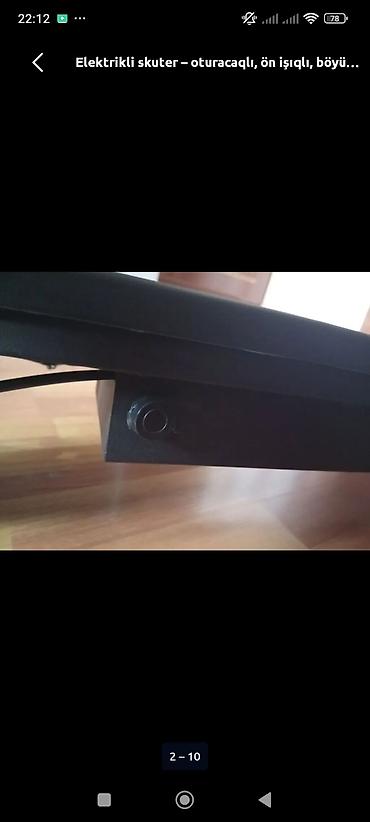 sukuter: Elektrikli skuter – oturacaqla, güclü işıq və böyük displeylə - — 7