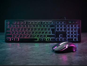 🧑‍💻Новый Игровой комплект ASUS: полноразмерная клавиатура + проводная