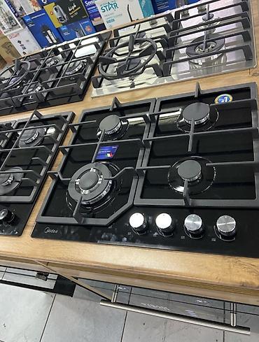 Кухонные плиты и варочные поверхности: Midea, Газовая, Механическое, Встраиваемая — 4