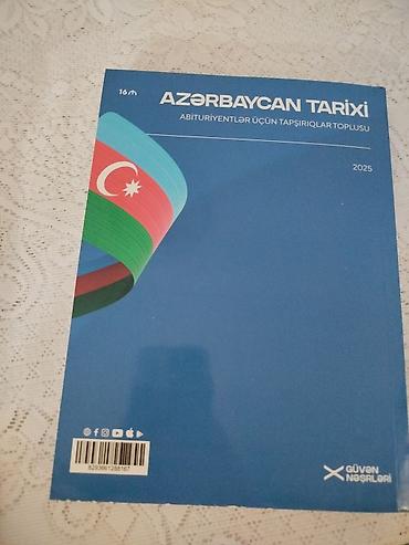 Kitablar və jurnallar: Məhsul: “Azərbaycan Tarixi – Abituriyentlər üçün tapşırıqlar toplusu” — 6