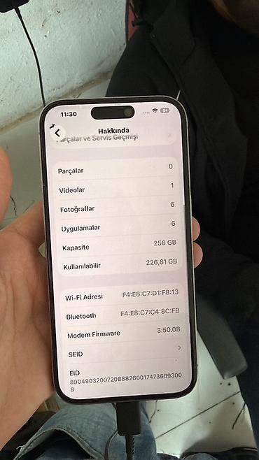nokia t 28: IPhone 15 Pro, 256 GB, Natural Titanium, Qırıq — 5