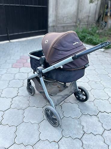 макси кози: Коляска, цвет - Черный, Б/у — 8