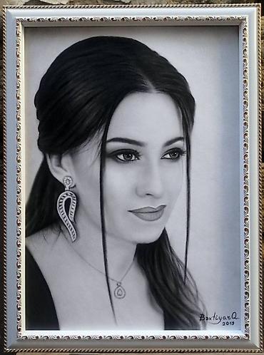 partret: Portret və Rəsm əsərlərinin sifarişi Sevdiklərinizi ən gözəl və ən — 4