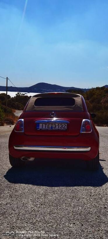Fiat: Fiat 500: 1.2 l. | 2010 έ. 125448 km. Καμπριολέ — 5