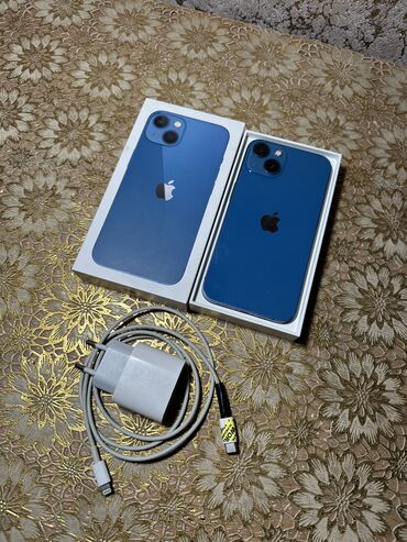 Apple iPhone: IPhone 13, 128 GB, Mavi, Face ID, Simsiz şarj — 1