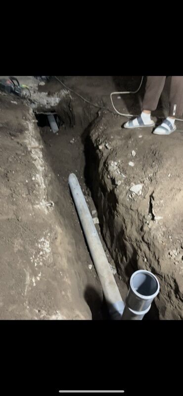 Канализационные работы: Канализационные работы | Прокладка канализации Больше 6 лет опыта — 12