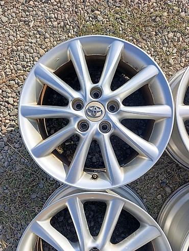 тайота виш диски: Литые Диски R 17 Toyota, Комплект, отверстий - 5, Б/у — 4