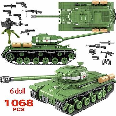 uşaq üçün oyuncaq: Tank Lego Konstruktor Oyuncaq İS-2M HEAVY Tank 🔹Ölkə daxili pulsuz — 2