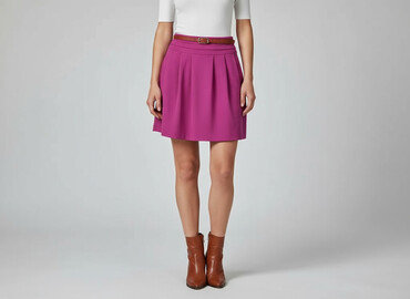 czarne spódniczka z wysokim stanem: Women`s skirt, size M