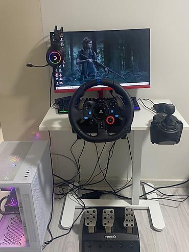 Masaüstü kompüterlər və iş stansiyaları: Güclü oyun kompüteri və sim racing komplekti PC konfiqurasiyası: - — 1