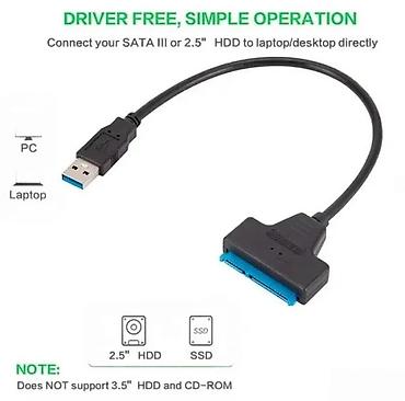 lalafo pc: KABL ZA SATA HARD DISK | USB kabl za sata Hard disk Kabl za SATA — 4
