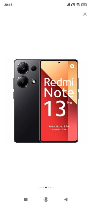 телефон redmi 13: Xiaomi, 13 Pro, Новый, 128 ГБ, цвет - Черный, 2 SIM