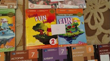 Digər məktəb dərslikləri: Məktəb və dil dərslikləri, iş dəftərləri toplusu Satışda müxtəlif — 7