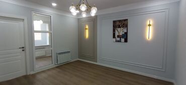 купить кв в бишкеке: 2 комнаты, 53 м², Элитка, 1 этаж, Евроремонт