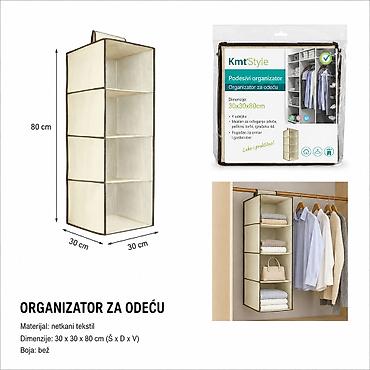 KMT Bež organizator/polica na 4 nivoa 3283150 Praktičan viseći