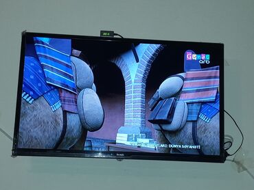 atv smart tv: Yeni Televizor Bravis Led 32" HD (1366x768), Ödənişli çatdırılma, Ünvandan götürmə