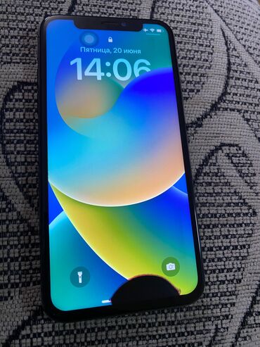 iphone x space gray: IPhone X, 64 GB, Black Titanium, Face ID