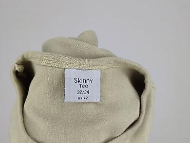 dkny bluza: Skinny, T-shirt damski, rozmiar XS — 4
