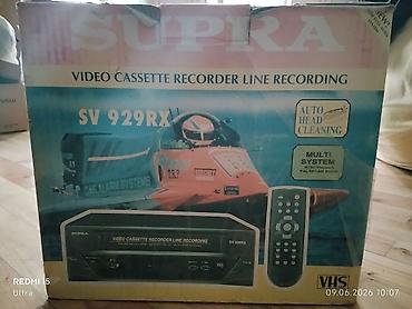 SUPRA SV 929RX – VHS Video Kasseta Yazıcı/Oxuducu Xüsusiyyətlər: -