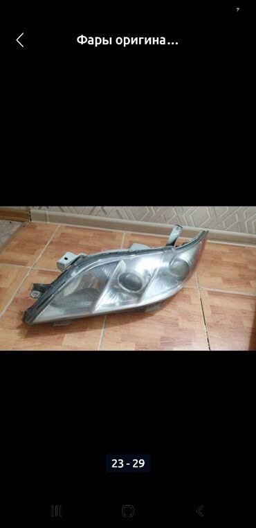 Передние фары: Комплект передних фар Toyota 2012 г., Б/у, Оригинал, Япония — 11