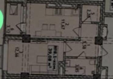 мкр улан2: Построен, 1 комната, 38 м² — 8