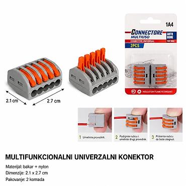 KMT Univerzalni razvodni konektor, 1 ulaz / 4 izlaza – SKU: 2008415 na lalafo.rs KMT Univerzalni razvodni konektor, 1 ulaz / 4 izlaza – SKU: 2008415