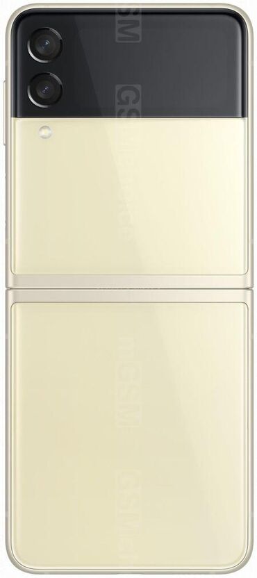 поставки для телефона: Samsung Galaxy Z Flip 3, 256 ГБ, түсү - Саргыч боз