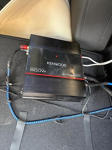 Avtoelektronika: Kenwood avtomobil audiosistemi – subwoofer + gücləndirici komplekti - — 1