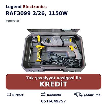 dinamometrik acar: Elan başlığı: Perforator RAF3099 2/26, 1150W Elan mətni: Legend — 1