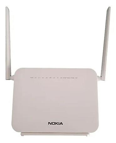 kabelsiz modem: Nokia Modem/Router – Model: G-240W-C (GPON ONT) Xüsusiyyətlər: - İki — 1