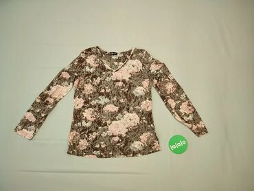 bluzki kwiaty: Sweatshirt, XS (EU 34), condition - Good