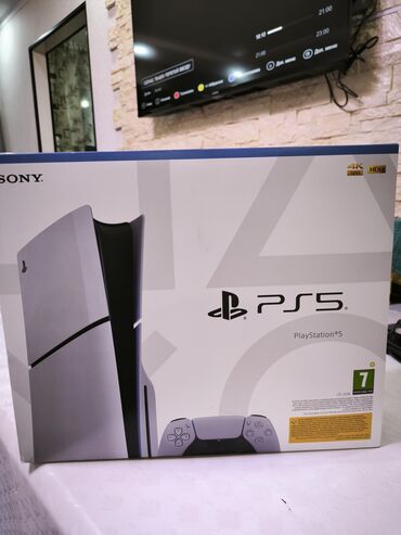 плейстейшен 5 бишкек: Продаю Sony PlayStation 5 слим, 1000 гб, абсолютно новый в коробке