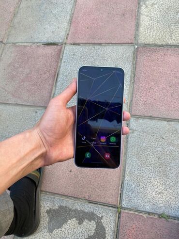 cib vayfayı: Samsung Galaxy A14, 128 GB, rəng - Ağ, Zəmanət, Sensor, Barmaq izi