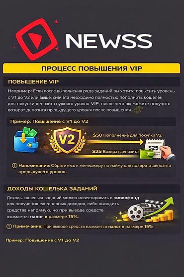 Сетевой маркетинг: Онлайн‑платформа NEWSS — сервис для выполнения заданий, связанных с — 8