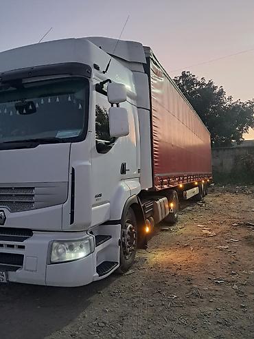 грузовик рено: Тягач, Renault, Шторный — 2