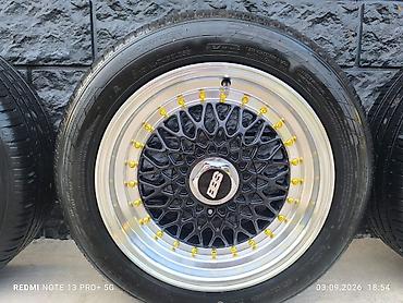 Унаа: Дөңгөлөктөр монтажда 185 / 60 / R 15, Жай, Колдонулган, Комплект, Куйма — 4